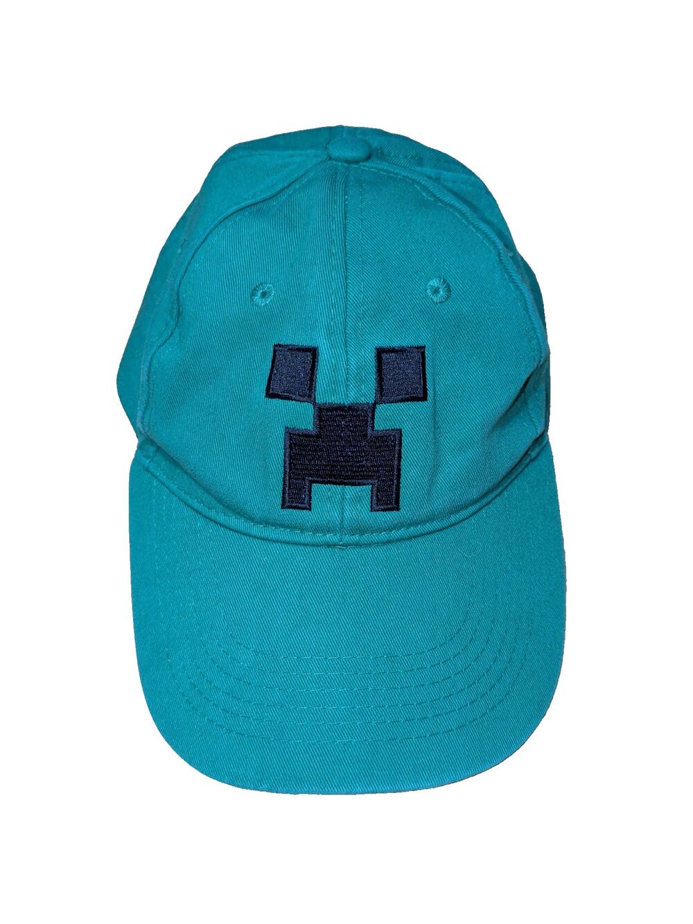 Minecraft Embroidered Creeper Cap Hat Snapback Youth Green Gaming Gamer JINX